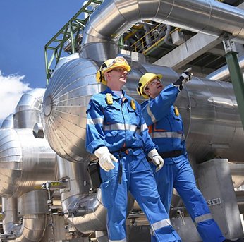 the man in oil industry